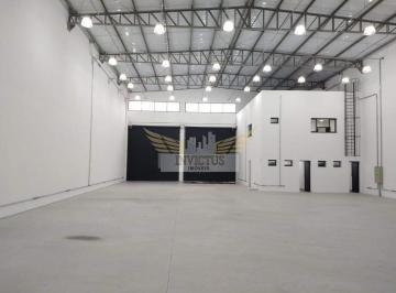 Comercial · 605m² · 4 Vagas · Galpão Comercial Novo para Alugar, 604m² - Rudge Ramos, São Bernardo do Campo/SP.
