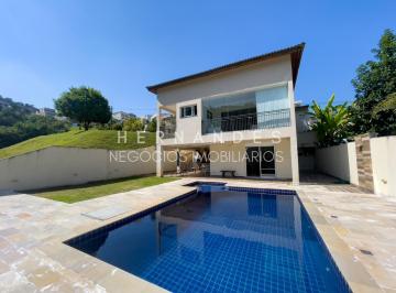 Foto 01 · Casa mobiliada de alto padrão em condomínio para locação em Alphaville, Santana de Parnaíba-SP, 3 su