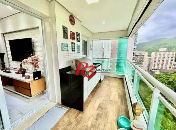 f2dd02f8b3e78dac66be60200ae3c22c9d28063e · Apartamento à venda, 87 m² por R$ 999.000,00 - José Menino - Santos/SP
