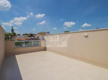 Apartamento · 92m² · 2 Quartos · 1 Vaga · Cobertura sem Condomínio NOVA com 2 Dormitórios à Venda, 92m² - Jardim Paraíso, Santo André/SP.