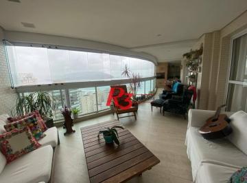6daa30d75c4ffb3b1e727a98765634f6b39e9dc9 · Apartamento à venda, 205 m² por R$ 3.000.000,00 - Embaré - Santos/SP