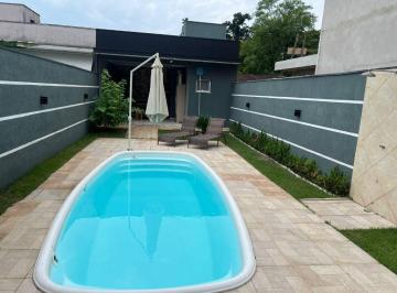 Casa · 220m² · 3 Quartos · 4 Vagas · Sobrado com 3 dormitórios à venda, 220 m² por R$ 1.100.000,00 - Morada da Praia - Bertioga/SP