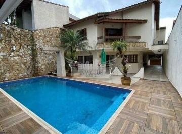 Casa · 495m² · 4 Quartos · 8 Vagas · Sobrado Alto Padrão com 3 Suítes para Alugar, 495m² - Campestre, Santo André/SP.