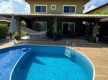 Casa de 4 quartos, Salvador · Luxuosa Casa em condominio com 4 suítes placa solar piscina