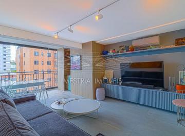 Apartamento · 164m² · 2 Quartos · 3 Vagas · Cobertura nova no Jardim Guedala! | 163 m² | Moderna !