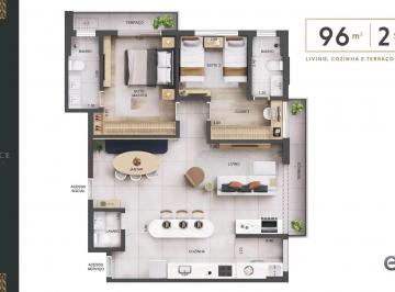 Apartamento de 2 quartos, São Paulo · Excellence Guedala Alto Padrão Exto | 2 a 3 Suítes em Jardim Guedala