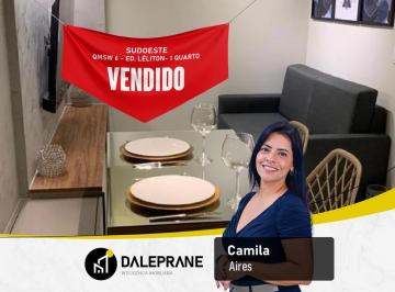 Apartamento de 1 quarto, Brasília · QMSW 6