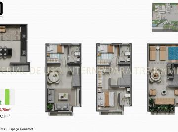 Casa de 3 quartos, São Paulo · Casa Vert Cidade Jardim / Condominio fechado / Casa na planta