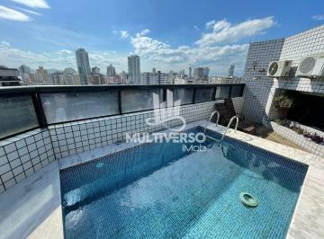 Apartamento · 250m² · 4 Quartos · 2 Vagas · Comprar Cobertura Duplex com 4 dormitórios e 2 Suítes na Ponta da Praia em Santos