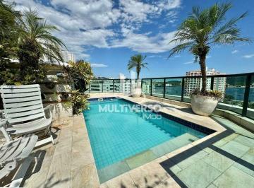 Apartamento · 493m² · 6 Quartos · 4 Vagas · Cobertura à venda, 6 quartos no bairro Ponta da Praia em Santos