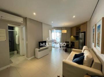 Apartamento · 65m² · 1 Quarto · 1 Vaga · Apartamento Garden Mobiliado de 65 m² com 1 quarto no bairro Pompeia, Santos