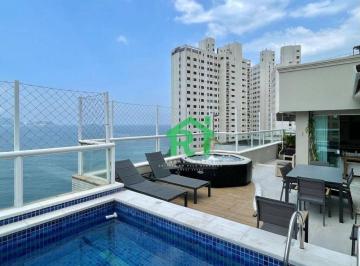 fd32590ab8f83b03e13d1def630ccfd38f3046e9 · Cobertura à beira mar com 3 quartos (3 suítes), 2 vagas e lazer à venda em Jardim Astúrias, Guarujá