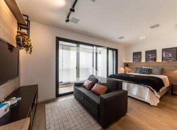 Apartamento · 38m² · 1 Quarto · 1 Vaga · Apartamento para Aluguel - Brooklin, 1 Quarto,  38 m2 - São Paulo