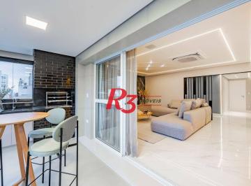 aecf3380e79ba7f5433d23731b1fc92039136e02 · Apartamento com 3 dormitórios à venda, 234 m² por R$ 3.500.000,00 - Boqueirão - Santos/SP
