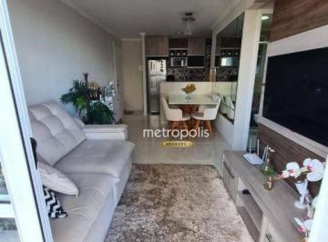 Sala · Apartamento à venda, 60 m² por R$ 430.000,00 - Centro - Diadema/SP