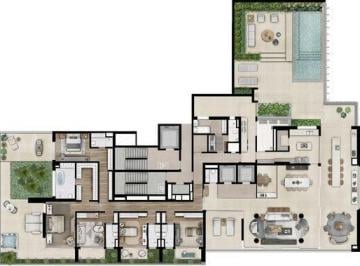 Apartamento de 5 quartos, São Paulo · Apto Garden 711m² / Bueno Brandão 257 by Tegra / Vila Nova Conceição