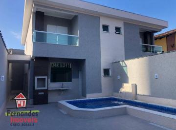 c116b31ac979fbec9b817e2c840558dfae7a7dac · Belíssimo Sobrado novo com Piscina 3 suítes no lado praia à venda, 135 m² por R$ 1.100.000 Tupi P