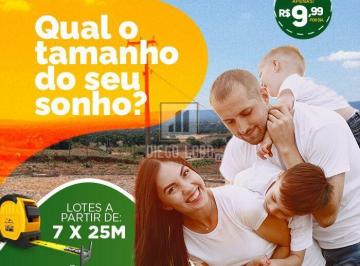 Terreno · 175m² · Lotes com Parcelas de R$302,70 Próximo ao Condomínio Cidade Kariris