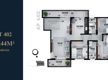 Apartamento · 180m² · 3 Quartos · 2 Vagas · Cobertura à venda, 180 m² por R$ 1.533.000,00 - Santa Mônica - Uberlândia/MG