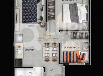 Apartamento · 71m² · 2 Quartos · Apartamento com 2 dormitórios á venda em Santana