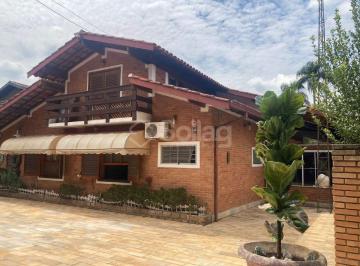 Casa · 465m² · 4 Quartos · 2 Vagas · Casa térrea em condomínio para locação em Vinhedo no condominio Estancia Marambaia, interior de São 