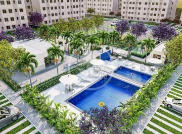 Comercial · 51m² · 2 Quartos · 1 Vaga · Condomínio Total Ville Ipês com apartamento de 2 quartos. Valparaíso - GO - UTILIZE SEU FGTS