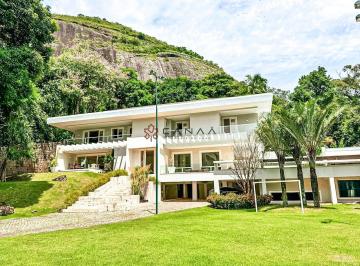 Casa · 900m² · 5 Quartos · 4 Vagas · Linda mansão com cinema, em condomínio de luxo em Itanhangá, Barra da Tijuca - R