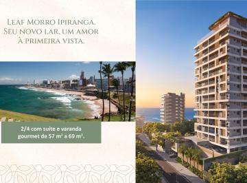 Apartamento de 2 quartos, Salvador · APARTAMENTO PARA VENDA NO LEAF MORRO IPIRANGA NA BARRA