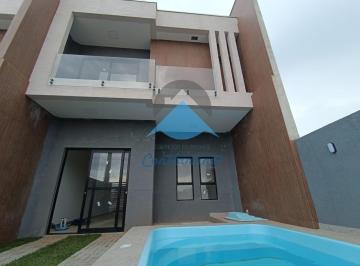 Foto 01 · Sobrado de 3 quartos com piscina a 250m do mar em Guaratuba-PR na Praia das Palmeiras