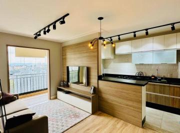 19f9c9e0abfb2a57b959aa594309819b2f319f71 · Apartamento com 2 dormitórios para alugar, 63 m² por R$ 3.500,00/mês - Jardim Frei Galvão - Taboão d