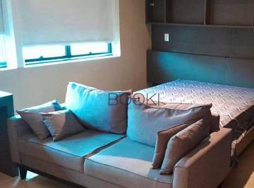 Sala · Apartamento com 1 dormitório no condomínio melía Ibirapuera