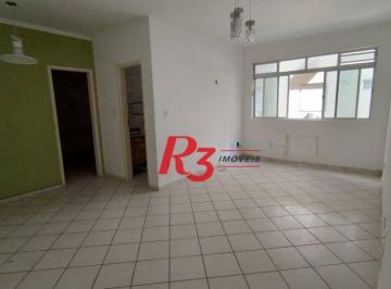 Sala · Apartamento com 1 dormitório à venda, 63 m² por R$ 480.000,00 - Gonzaga - Santos/SP