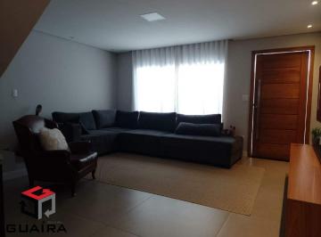 Casa · 160m² · 3 Quartos · 2 Vagas · Sobrado 160 m² Localizado No Bairro Floresta Santo André - SP 