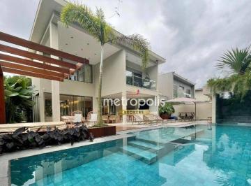 Quintal com piscina e sauna · Sobrado à venda, 570 m² por R$ 9.499.981,00 - Riviera de São Lourenço - Bertioga/SP