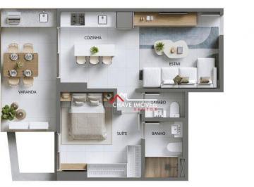 Apartamento · 59m² · 1 Quarto · 1 Vaga · Apartamento em Ponta da Praia, Santos/SP de 59m² 1 quartos à venda por R$ 670.000,00