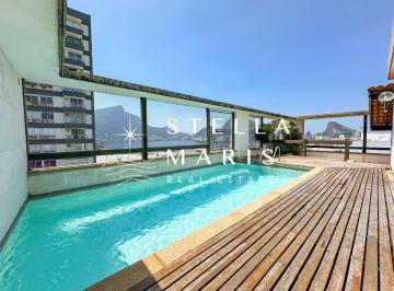 Foto 01 · Leblon, Cobertura Duplex com piscina, vista para a Lagoa, Cristo Redentor e mar à venda excelente lo