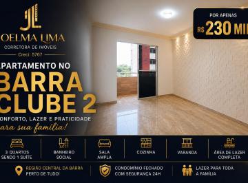 Apartamento de 3 quartos, Barra dos Coqueiros · Apartamento 3/4 Condomínio Barra Club 2