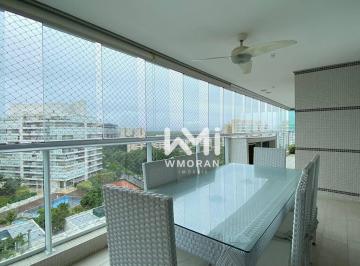 varanda · Apartamento com 4 dormitórios (2 suítes) alugar, 138 m² por R$ 16.000/mês - Riviera Módulo 8 - Berti