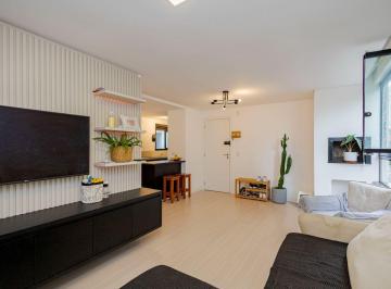 SALA DE ESTAR · Apartamento 3 quartos à venda no Portão, 100% reformado, com suíte e churrasqueira à carvão, 1 vaga 
