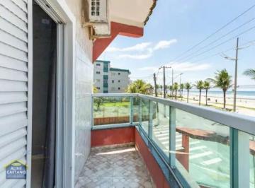 Casa · 120m² · 3 Quartos · 1 Vaga · Sobrado de Condomínio em Solemar - Frente Mar! Mobiliado e Financia!!