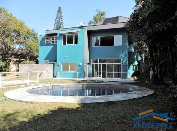 Casa · 550m² · 6 Quartos · 8 Vagas · Cond Pq Primavera - 6 suítes, lareira, salão festas, piscina, bosque!