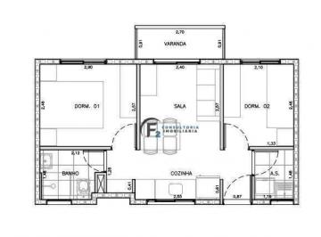 2347ae481c1be37cfac89b04b0b3bc187dea7d9b · Apartamento com 2 dormitórios à venda, 35 m² por R$ 370.000,00 - Campestre - Santo André/SP