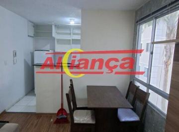 Apartamento · 50m² · 2 Quartos · 1 Vaga · Apartamento Mobiliado para alugar com 2 Quartos, Cumbica, Guarulhos