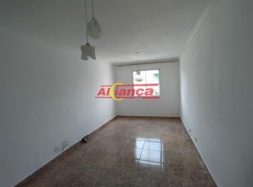 Apartamento · 76m² · 2 Quartos · 1 Vaga · Apartamento com 76m² à locação, 2 quartos e 1 vaga de garagem - Centro - Guarulhos/SP