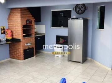 Área Gourmet · Sobrado à venda, 186 m² por R$ 901.000,00 - Vila Alzira - Santo André/SP