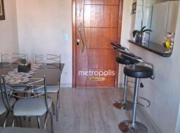 Sala · Apartamento à venda, 56 m² por R$ 362.000,00 - Mauá - São Caetano do Sul/SP