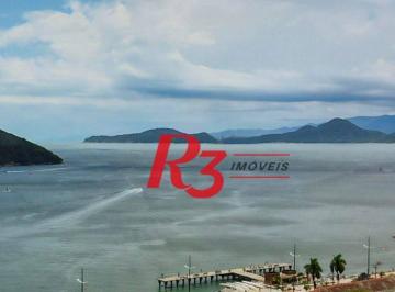 Vista do apartamento · Apartamento à venda, 227 m² por R$ 5.200.000,00 - Ponta da Praia - Santos/SP