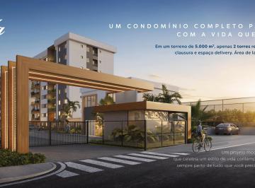 Apartamento de 2 quartos, Lauro de Freitas · Apartamento para venda Com 55m² com 2/4 com suíte No Enseada em Buraquinho 
