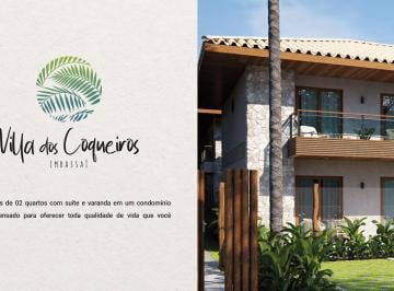 Casa de 2 quartos, Mata de São João · Apartamento a venda 2/4 (1 suíte), 75m², com vaga de garagem, em Imbassaí