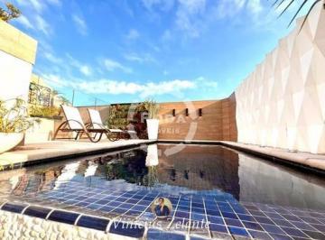 Foto 01 · Cobertura  com 4 quartos e 2 suítes na Pompéia, Santos-SP: 323m², 3 salas, 6 banheiros e 3 vagas de 